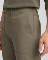 Chico's For Sale Nettle Leaf Petite Bi-Stretch Straight Ankle Pants