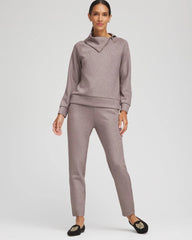 Chico's Outlet Walnut Zenergy® Sparkle Tapered Ankle Pants