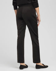 Chico's Sale Black Zenergy® Velour Tapered Ankle Pants