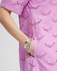 Chico's Online Lavender Skies Eyelet Popover Dress