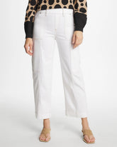 Chico's On Sale Alabaster Utility Wide Pull-On Crop Jeans