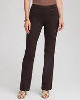 Chico's Online Cocoa Bean Pull-On Slim Bootcut Jeggings