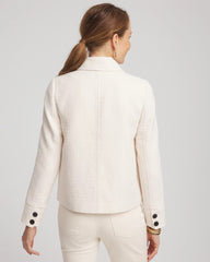 Chico's Sale English Cream Bouclé Chore Jacket