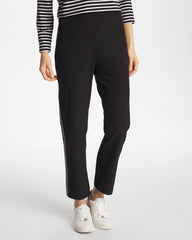 Chico's Discount Black Zenergy® UPF Lattice-Trim Ankle Pants