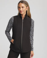 Chico's On Sale Black Zenergy® UPF Front-Zip Travel Vest