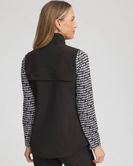 Chico's On Sale Black Zenergy® UPF Front-Zip Travel Vest