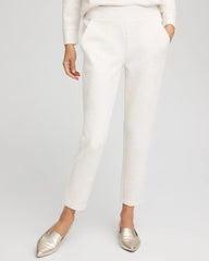 Chico's Online Ecru Zenergy® Heathered Ankle Pants