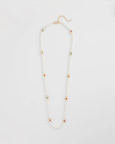 Chico's Outlet Pearl Goldtone Faux Pearl Single-Strand Necklace