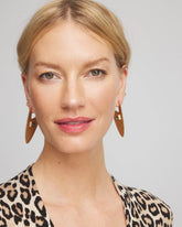 Chico's Sale Gold Gold Triangle Linear Earrings
