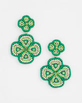Chico's For Sale Green Clover Drop On Post Earrings