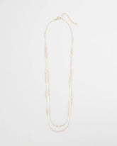 Chico's On Sale Pink Pink Double-Strand Necklace