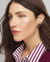 Chico's For Sale Orange Spider Web Glitz Earrings