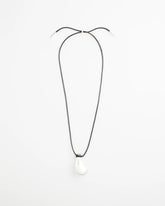 Chico's Discount Mixed Metals Silvertone Adjustable Pendant Necklace