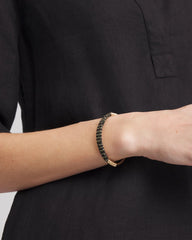 Chico's For Sale Black/Gold Thread Wrapped Cuff Bracelet