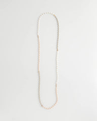 Chico's Outlet Pink Art Deco Beaded Necklace