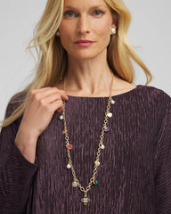 Chico's Discount Multi Adjustable Charm Necklace