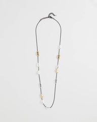 Chico's Sale Mixed Metals Mixed-Metal Charm Necklace