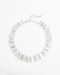 Chico's For Sale Silver Silver Wave Collar Necklace
