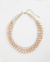 Chico's Sale Neutral Multi-Strand Shell Necklace