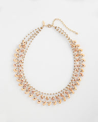 Chico's Sale Neutral Multi-Strand Shell Necklace