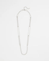Chico's For Sale Silver Long Silver Ball Chain Single Strand