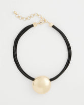 Chico's Sale Gold Gold Pendant Cord Necklace