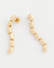 Chico's For Sale Gold Gold Linear Bead Earrings
