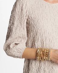Chico's Discount Gold Gold Link Stretch Bracelet