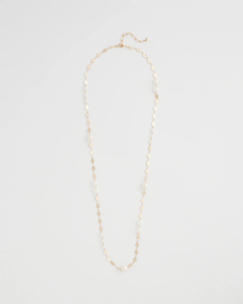 Chico's For Sale Pearl Pearl and Link Necklace
