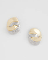 Chico's Discount Mixed Metals Mixed Metal Stud Earrings