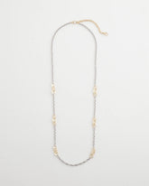 Chico's For Sale Mixed Metals Mixed Metal Link Long Necklace
