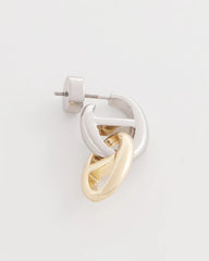 Chico's Online Mixed Metals Mixed Metal Link Earrings