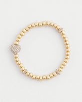 Chico's Sale Gold Gold Heart Stretch Bracelet