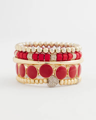 Chico's Sale Gold Gold Heart Stretch Bracelet