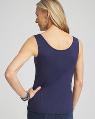 Chico's Online Passport Blue Microfiber Tank