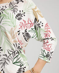Chico's Outlet Ecru Touch of Cool™ Tapered Top