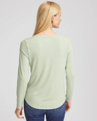 Chico's Online Sage Meadow Touch of Cool™ V-Neck Layering Tee
