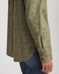 Chico's Outlet Sage Meadow No Iron™ Jacquard Shirt