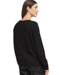 Chico's Sale Black Ombré Rhinestone Cardigan