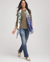 Chico's Sale Nettle Leaf Ella Bateau Pullover Sweater