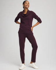 Chico's Discount Night Bloom Zenergy® Luxe Diamante Cowlneck Tunic