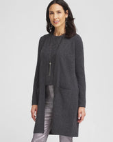 Chico's Online Dark Gray Cashmere Duster Cardigan