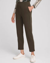 Chico's For Sale Primordial Forest Zenergy® Caviar Bead Scuba Ankle Pants