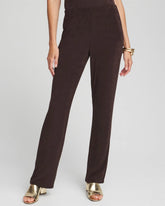 Chico's Discount Cocoa Bean Petite Travelers™ No Tummy Pants