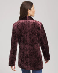 Chico's For Sale Night Bloom Crushed Velvet Blazer