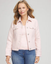 Chico's Sale Blushed Boucle Casual Jacket