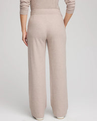 Chico's For Sale Light Taupe Heather Zenergy® Brushed Ribbed Pants