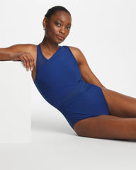 Chico's On Sale Teal Miraclesuit® One Piece Swimsuit
