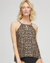 Chico's For Sale Black/Multi Miraclesuit® Topkapi Tankini
