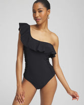 Chico's For Sale Black Gottex One Shoulder One Piece Swimsuit